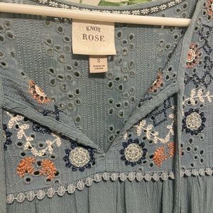 Knox Rose - Small blue shirt - casual